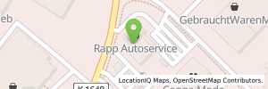 Position der Tankstelle Rapp Autoservice GmbH