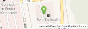 Position der Tankstelle Esso Tankstelle