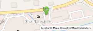 Position der Tankstelle Shell Lohr Rechtenbacher Str. 15