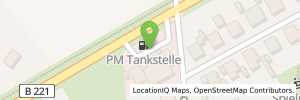 Position der Tankstelle PM