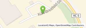 Position der Tankstelle Kronach
