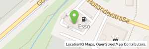 Position der Tankstelle Esso Tankstelle