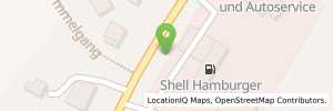 Position der Tankstelle Shell Kiel Hamburger Chaussee 161