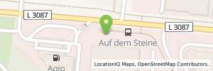 Position der Tankstelle ILMENAU - BUECHELOHER STR./B 87