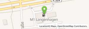 Position der Tankstelle M1 Flughafen Langenhagen