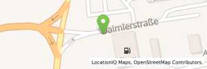 Position der Tankstelle Shell Essenbach/Altheim Daimlerstr. 2