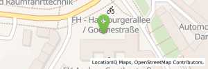 Position der Tankstelle Sb Aachen Habsburger Allee 3