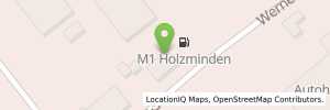 Position der Tankstelle M1 Holzminden