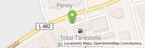 Position der Tankstelle TotalEnergies Pirmasens