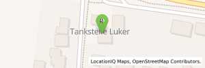 Position der Tankstelle Tankstelle Luker