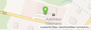 Position der Tankstelle bft- Tankstelle Autohaus Telemann GmbH