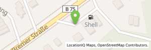 Position der Tankstelle Shell Hamburg Bremer Str. 297