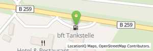 Position der Tankstelle bft Tankstelle 