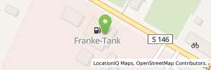 Position der Tankstelle Tankstelle Franke Tank