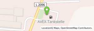 Position der Tankstelle AVEX Menteroda