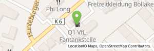 Position der Tankstelle TOTAL OSNABRUECK