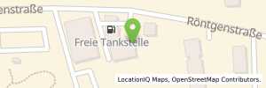 Position der Tankstelle Stich 