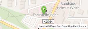 Position der Tankstelle Tankstelle Jäger