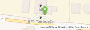 Position der Tankstelle bft-Station  Reckers