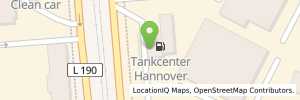 Position der Tankstelle Tankcenter Hannover