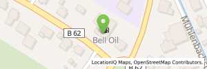 Position der Tankstelle BELL Oil