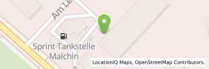 Position der Tankstelle Sprint Malchin Stavenhagener Str.