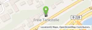 Position der Tankstelle Tankpoint Wuppertal