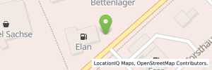 Position der Tankstelle Elan Bischofswerda