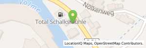 Position der Tankstelle TotalEnergies Schalksmuehle