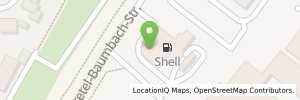 Position der Tankstelle Shell Schweinfurt Gretel-Baumbach-Str. 6