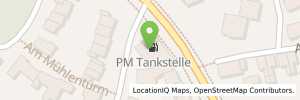 Position der Tankstelle PM