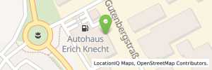 Position der Tankstelle Erich Knecht GmbH