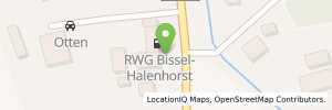 Position der Tankstelle RWG Bissel-Halenhorst eG