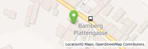 Position der Tankstelle bft-Bamberg