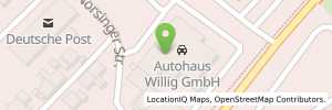 Position der Tankstelle Willigs Neu- und Gebrauchtwagenhandel Bad Krozingen