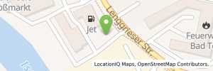 Position der Tankstelle JET BAD TOELZ LENGGRIESER STR. 48