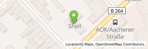 Position der Tankstelle Shell Dueren Aachener Str. 44