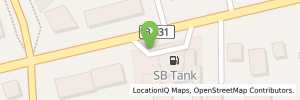 Position der Tankstelle Sb Wedel Rissener Str. 34