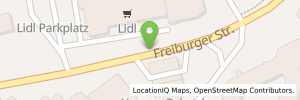 Position der Tankstelle Shell Offenburg Freiburger Str. 1