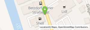 Position der Tankstelle Shell Betzdorf Wilhelmstr. 130