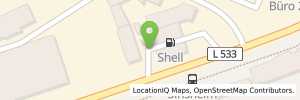 Position der Tankstelle Shell Sinsheim Duehrener Str. 28