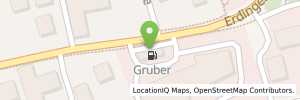 Position der Tankstelle Gruber Landsham