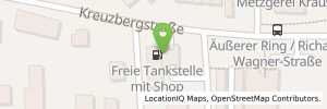 Position der Tankstelle Markenfreie TS Kronach