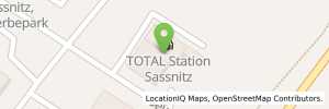 Position der Tankstelle TotalEnergies Sassnitz