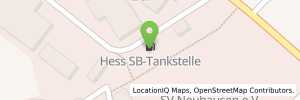 Position der Tankstelle Neuhausen, Am Sägewerk