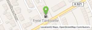 Position der Tankstelle Fa.Peter Zuegel