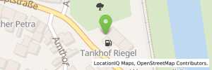 Position der Tankstelle Tankhof Riegel