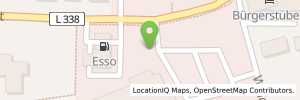 Position der Tankstelle Esso Tankstelle