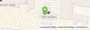 Position der Tankstelle bft-willer Station 131