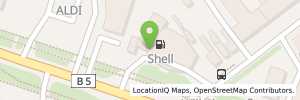 Position der Tankstelle Shell Berlin Heerstr. 326-328